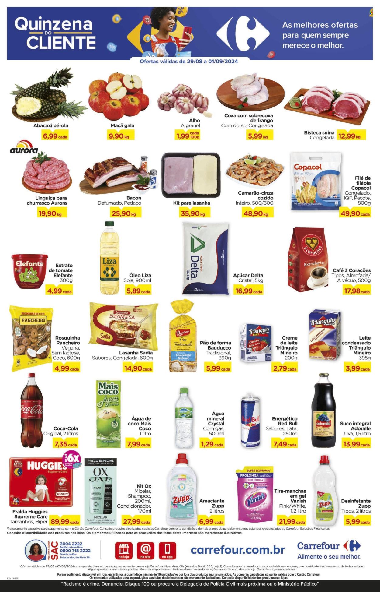 Folheto Carrefour Hiper - 29/08/2024 - 01/09/2024. Página 2
