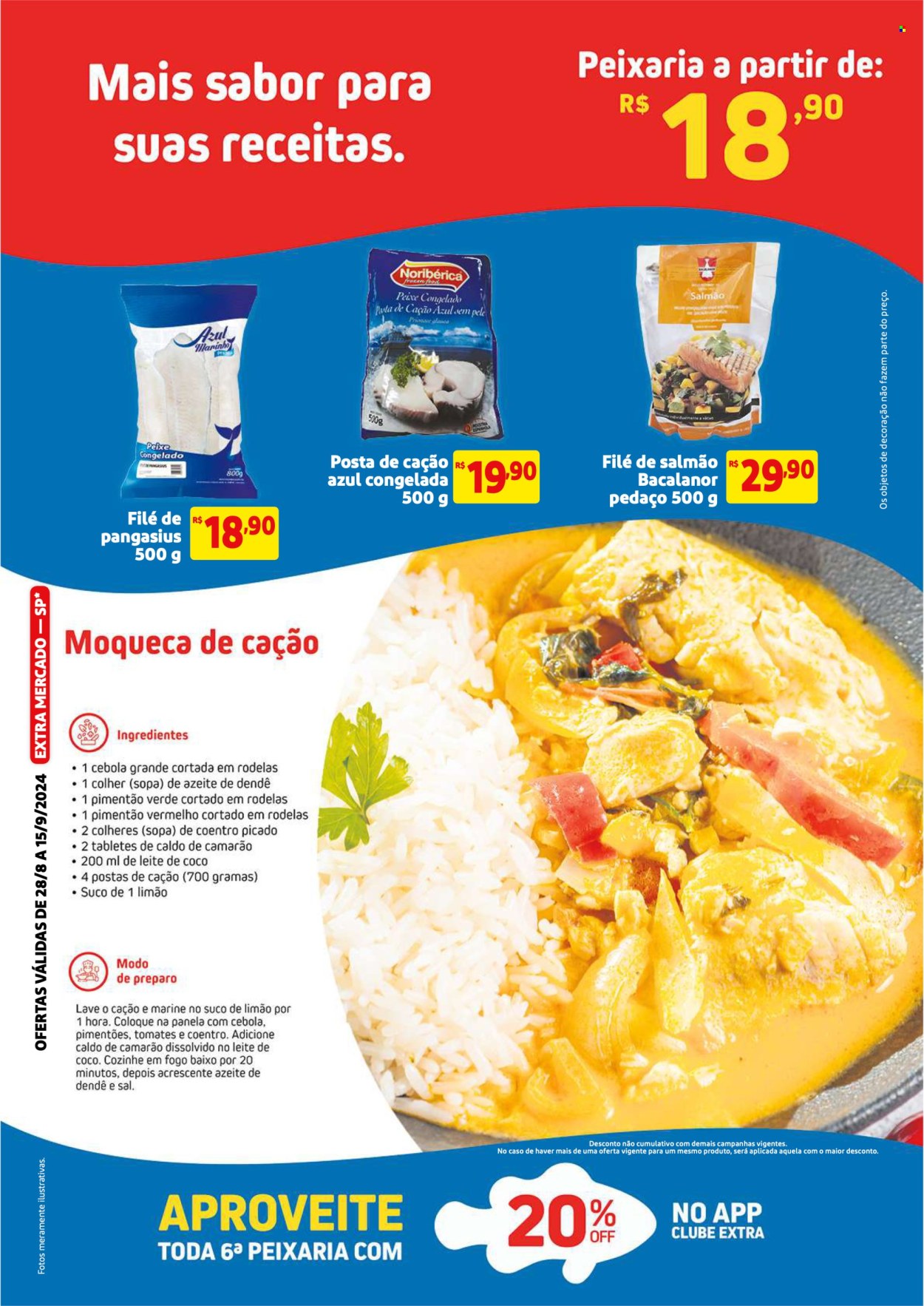 Folheto Mercado Extra - 28/08/2024 - 15/09/2024. Página 3