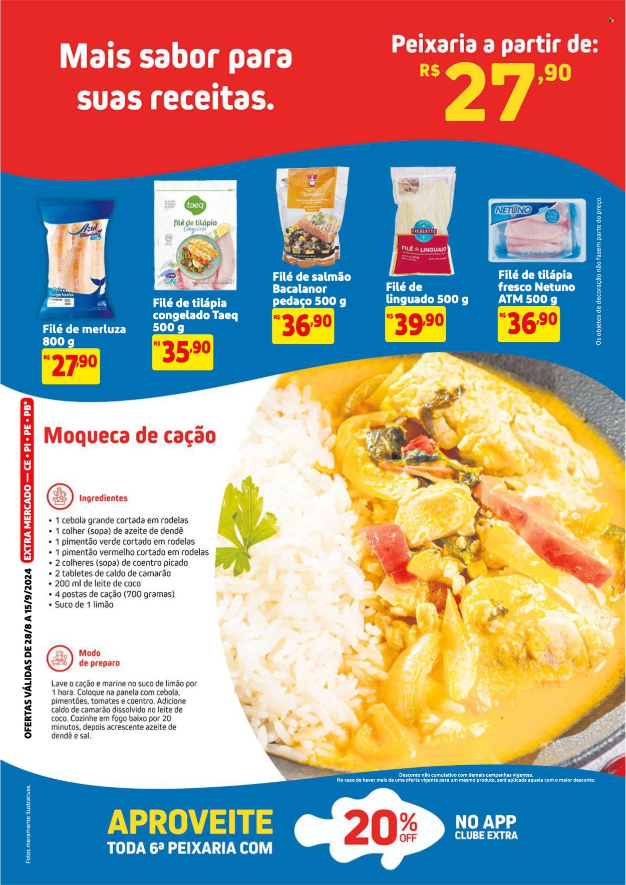 Folheto Mercado Extra - 28/08/2024 - 15/09/2024. Página 3