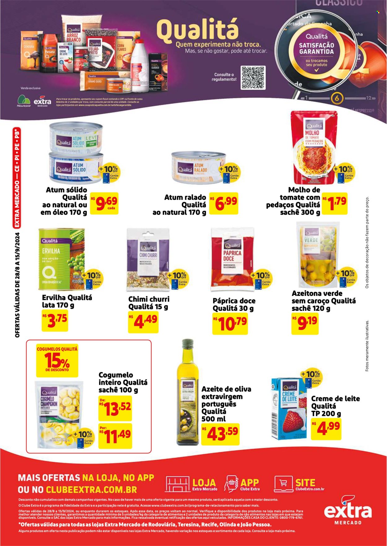 Folheto Mercado Extra - 28/08/2024 - 15/09/2024. Página 5