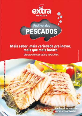 Folheto Mercado Extra - 28/08/2024 - 15/09/2024.