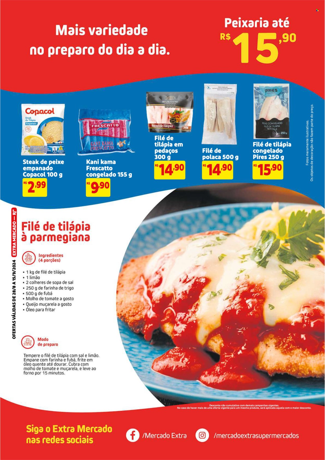 Folheto Mercado Extra - 28/08/2024 - 15/09/2024. Página 2