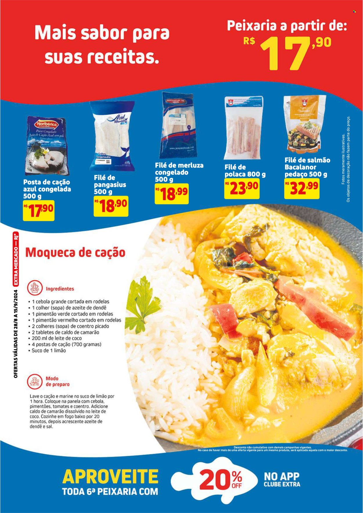 Folheto Mercado Extra - 28/08/2024 - 15/09/2024. Página 3