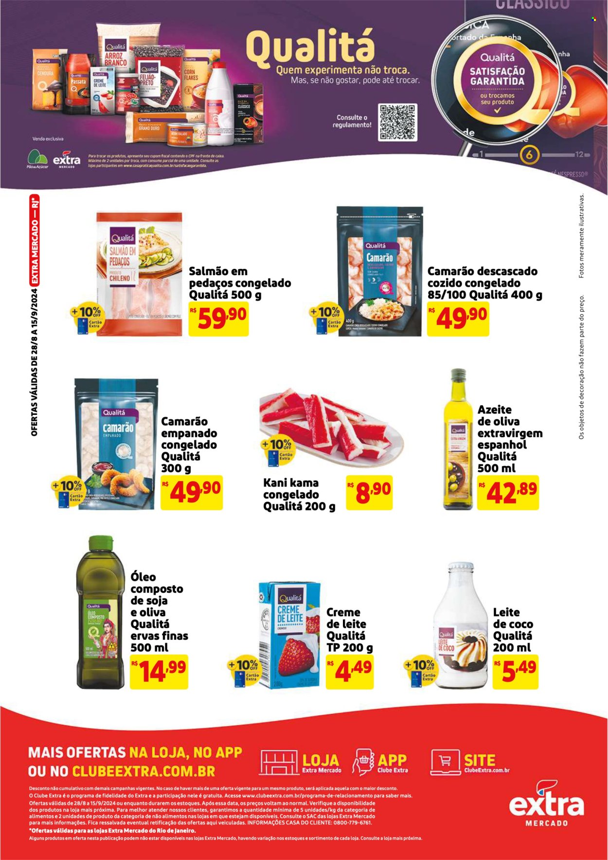 Folheto Mercado Extra - 28/08/2024 - 15/09/2024. Página 5