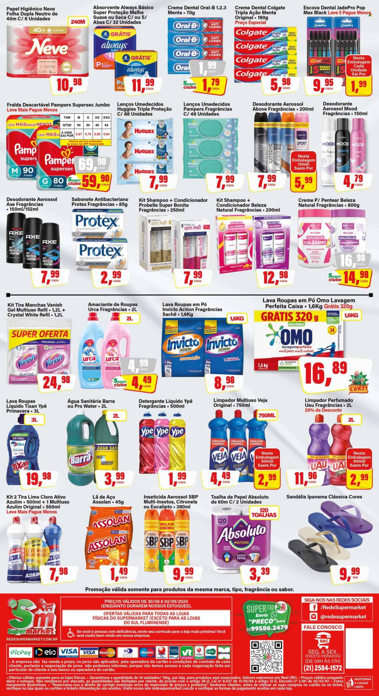 Folheto Rede Supermarket - 30/08/2024 - 02/09/2024. Página 4