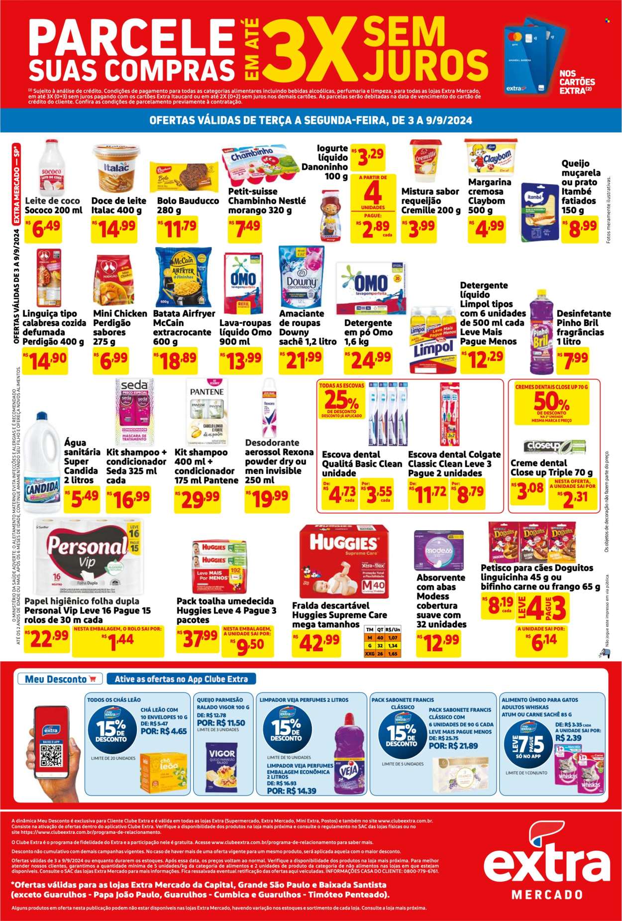 Folheto Mercado Extra - 03/09/2024 - 09/09/2024. Página 2