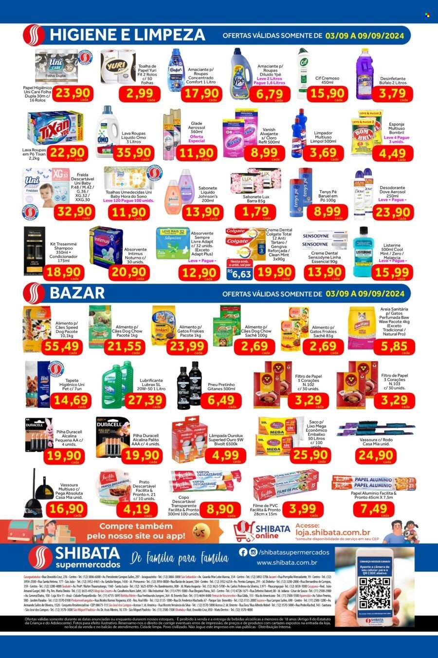 Folheto Shibata Supermercados - 03/09/2024 - 09/09/2024. Página 4