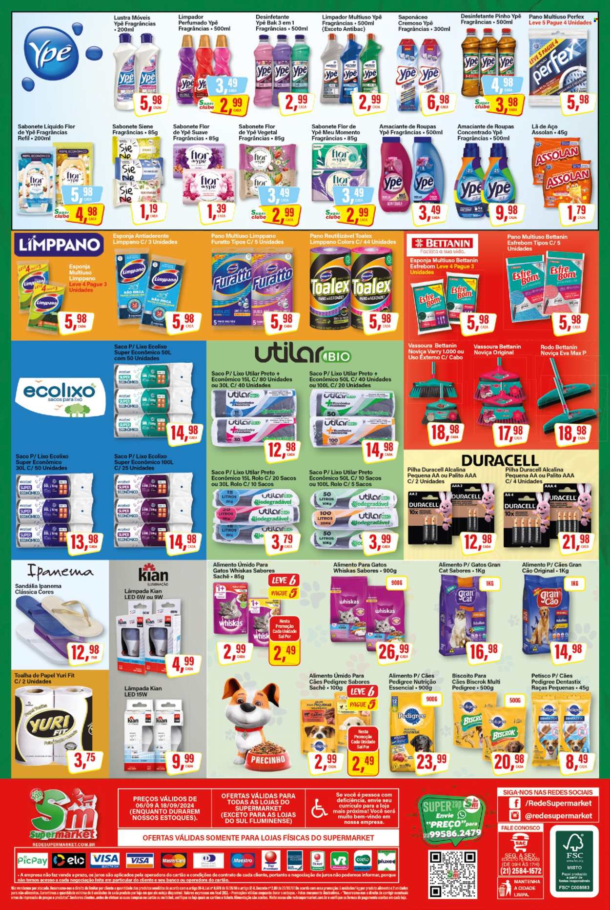Folheto Rede Supermarket - 06/09/2024 - 18/09/2024. Página 16