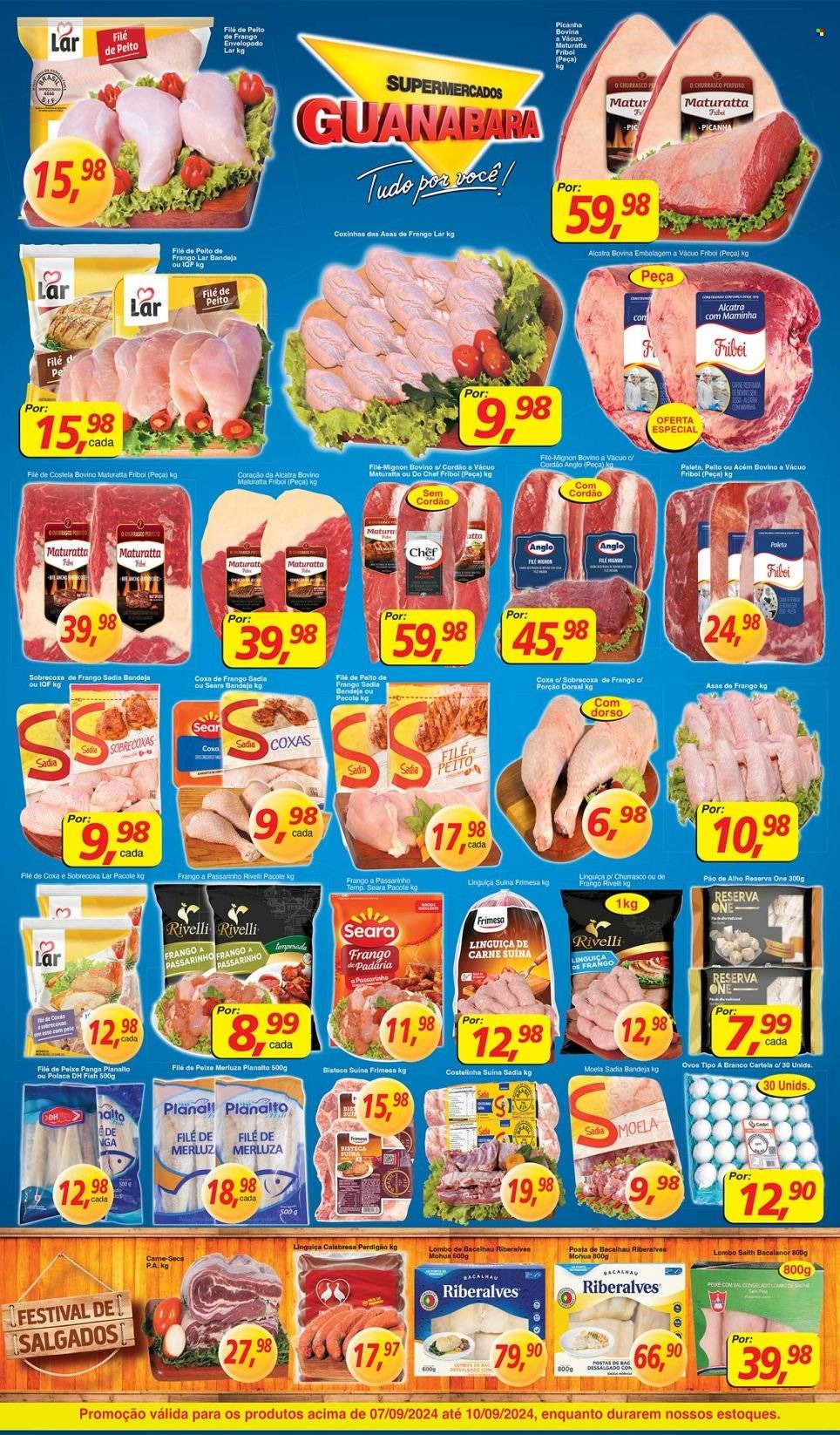 Folheto Supermercados Guanabara - 07/09/2024 - 10/09/2024. Página 9