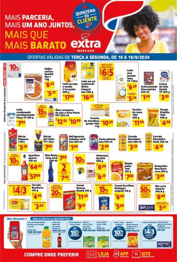 Folheto Mercado Extra - 10/09/2024 - 16/09/2024.