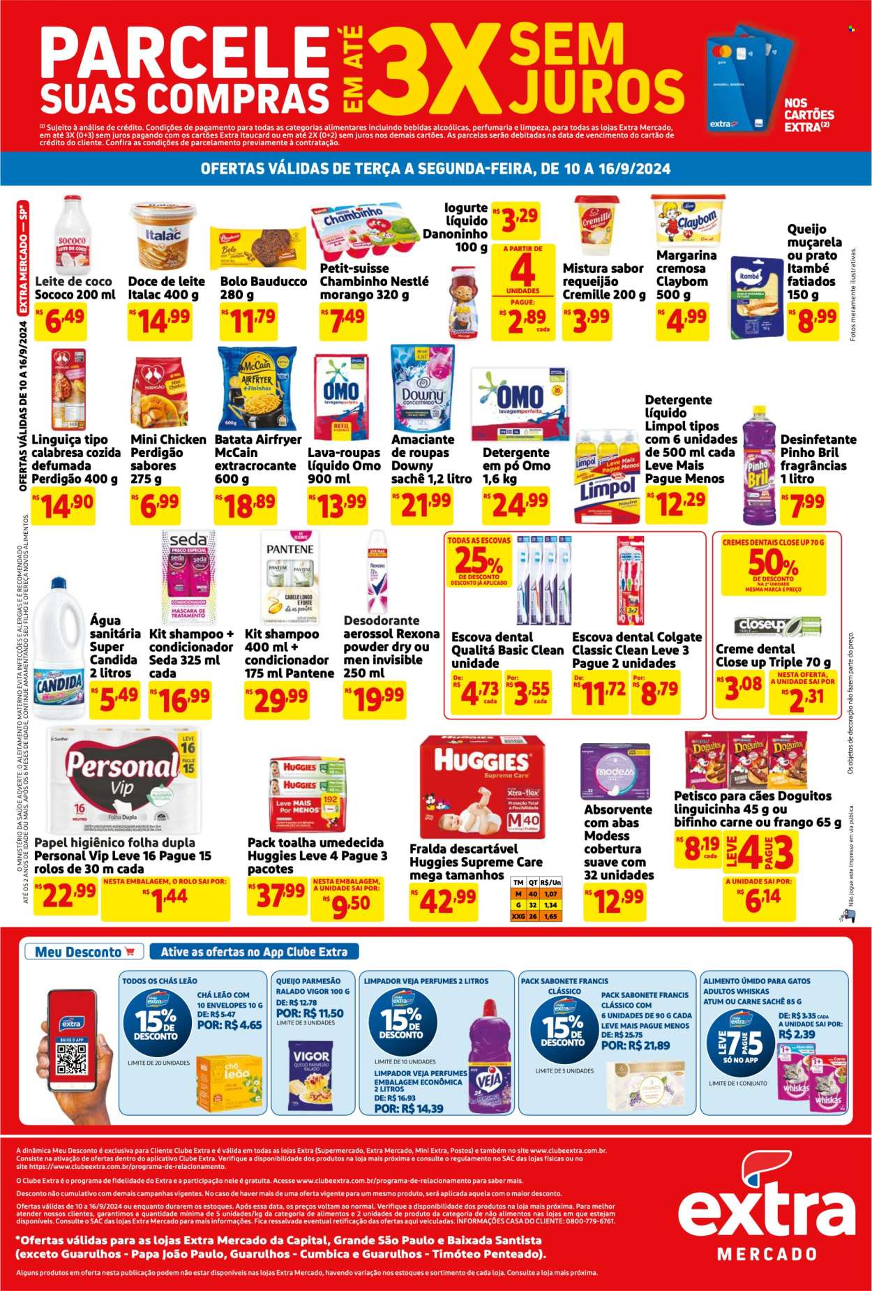 Folheto Mercado Extra - 10/09/2024 - 16/09/2024. Página 2