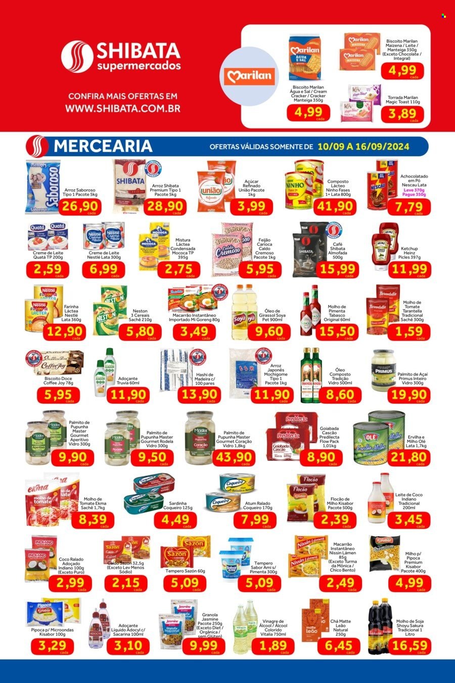 Folheto Shibata Supermercados - 10/09/2024 - 16/09/2024. Página 2
