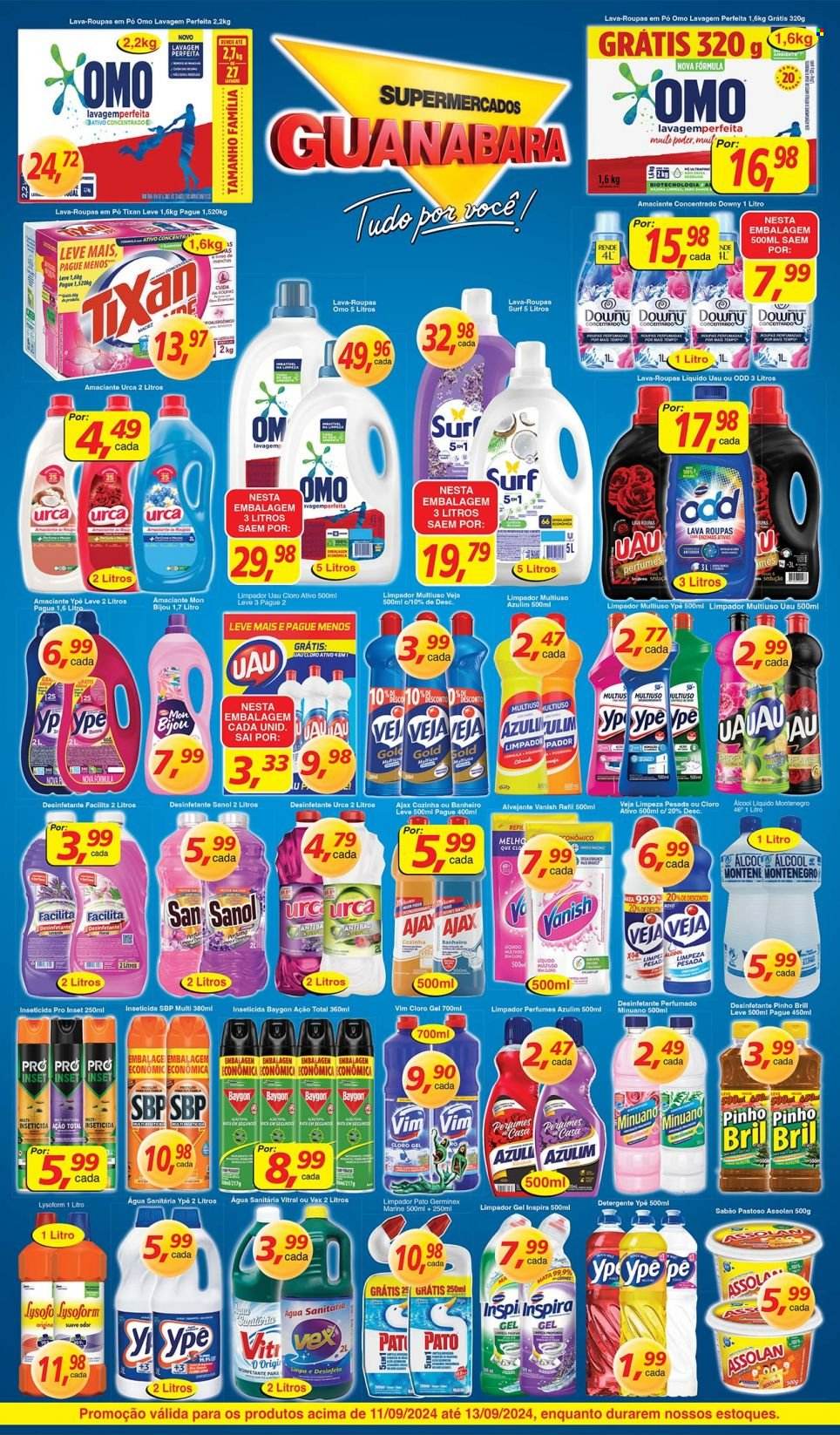Folheto Supermercados Guanabara - 11/09/2024 - 13/09/2024. Página 6