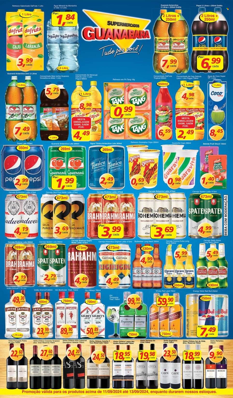 Folheto Supermercados Guanabara - 11/09/2024 - 13/09/2024. Página 10