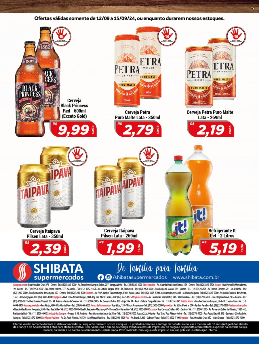 Folheto Shibata Supermercados - 12/09/2024 - 15/09/2024. Página 2