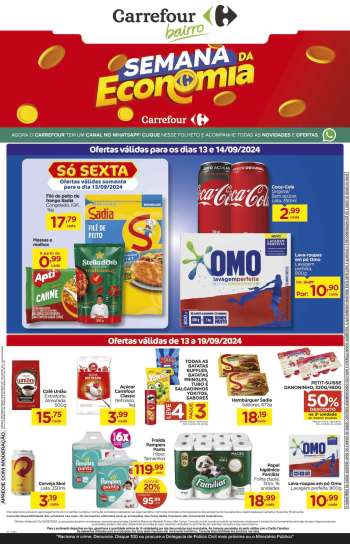Folheto Carrefour Bairro - 13/09/2024 - 19/09/2024.