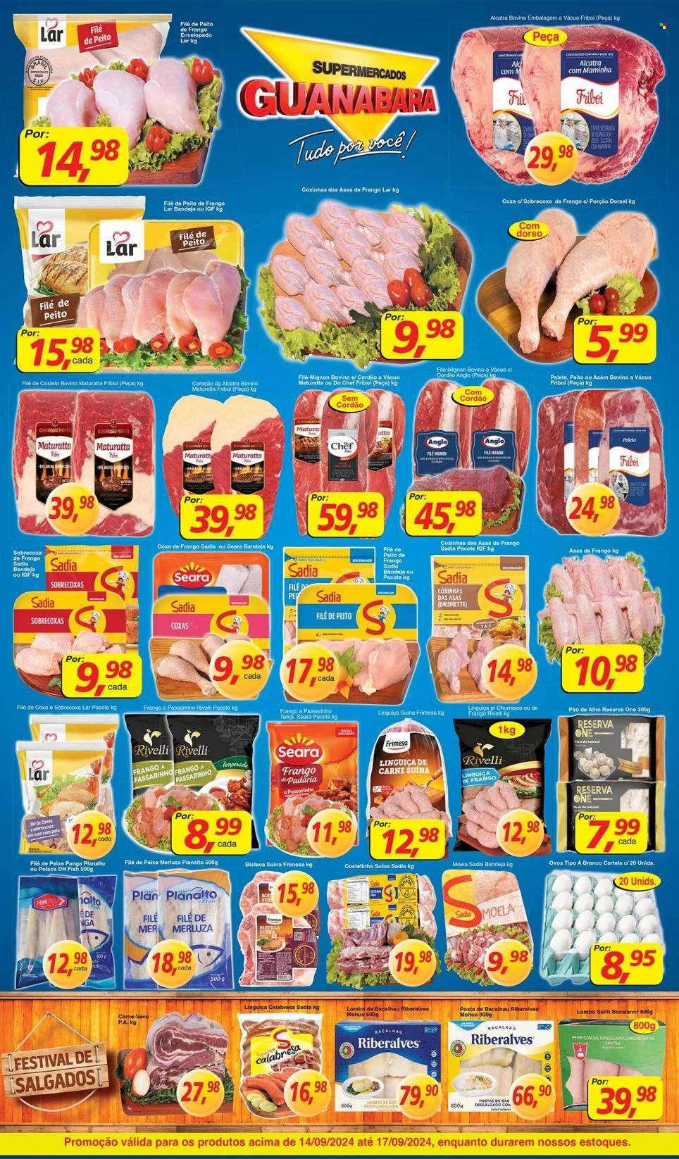 Folheto Supermercados Guanabara - 14/09/2024 - 17/09/2024. Página 9