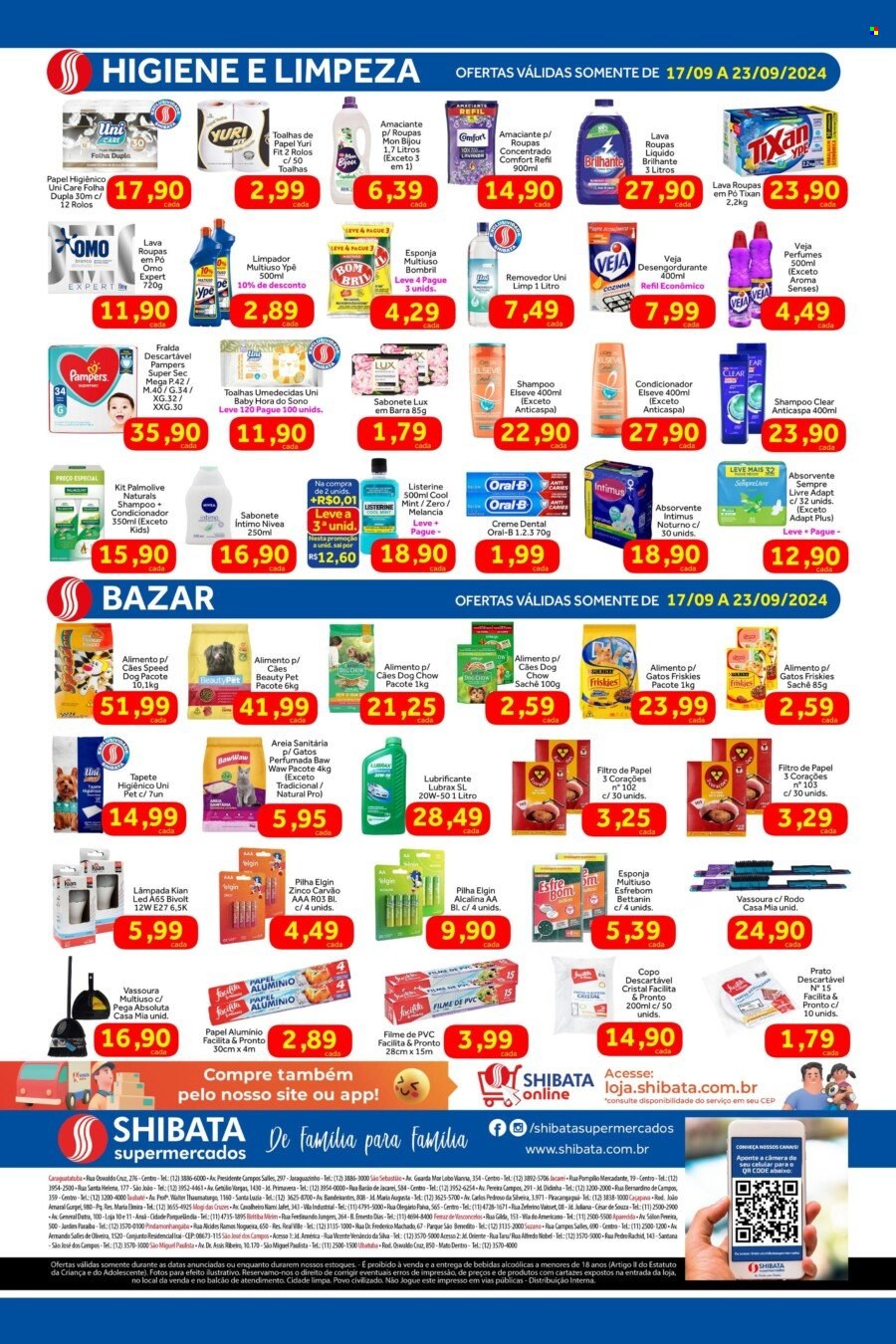 Folheto Shibata Supermercados - 17/09/2024 - 23/09/2024. Página 4