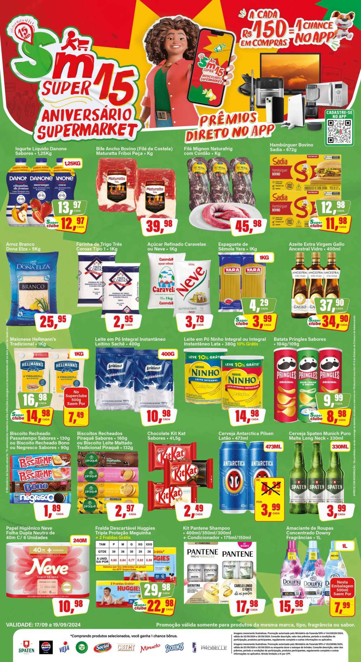 Folheto Rede Supermarket - 17/09/2024 - 19/09/2024. Página 1