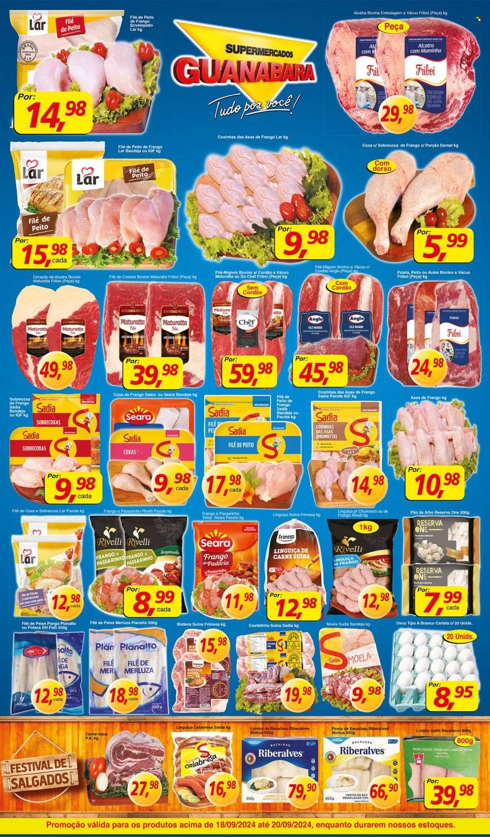 Folheto Supermercados Guanabara - 18/09/2024 - 20/09/2024. Página 9