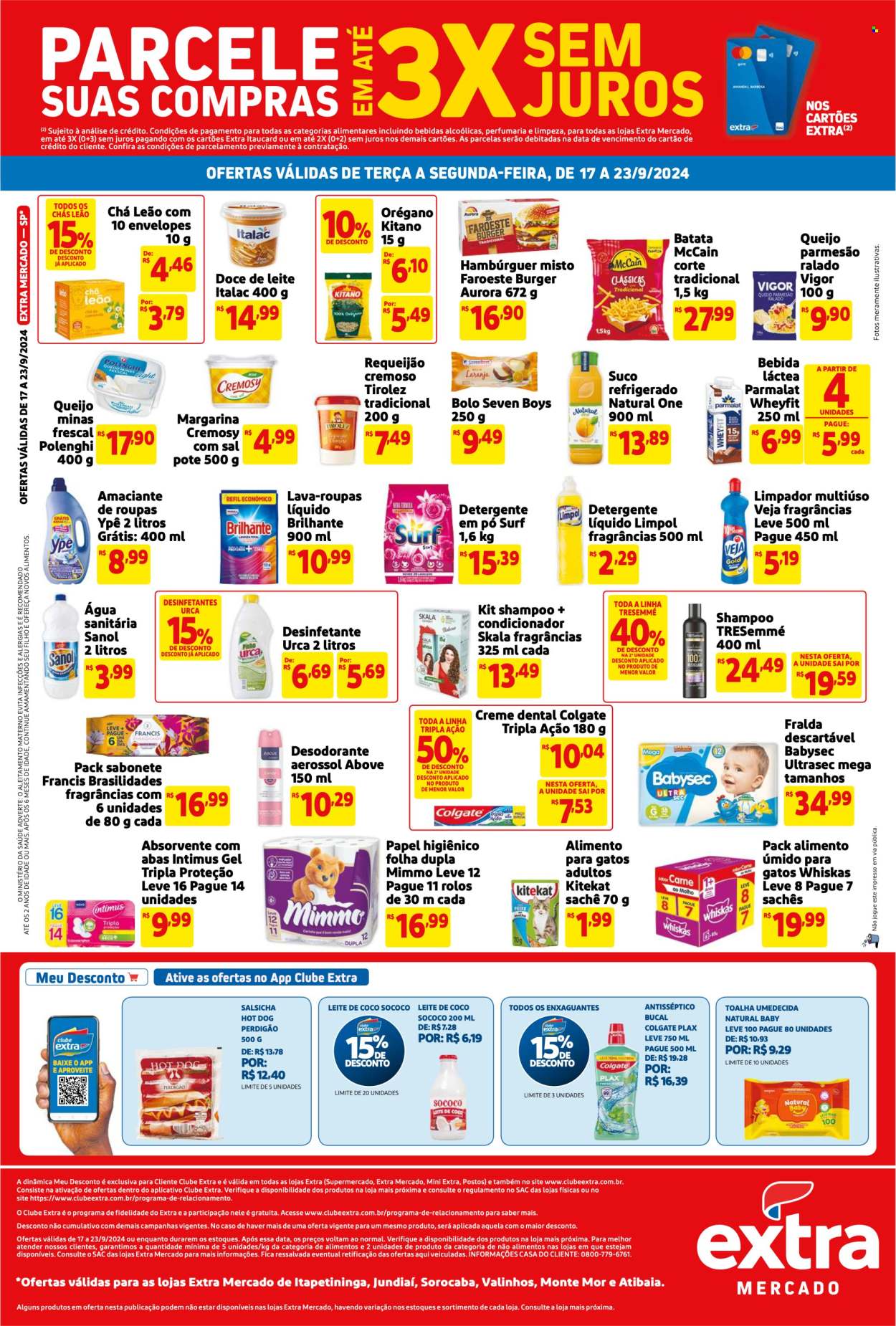 Folheto Mercado Extra - 17/09/2024 - 23/09/2024. Página 2