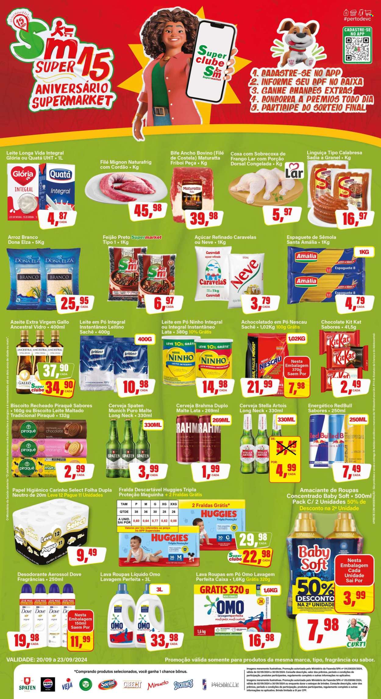 Folheto Rede Supermarket - 20/09/2024 - 23/09/2024. Página 1