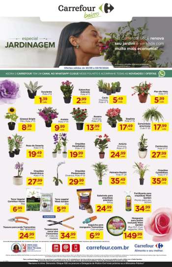Folheto Carrefour Bairro - 20/09/2024 - 03/10/2024.