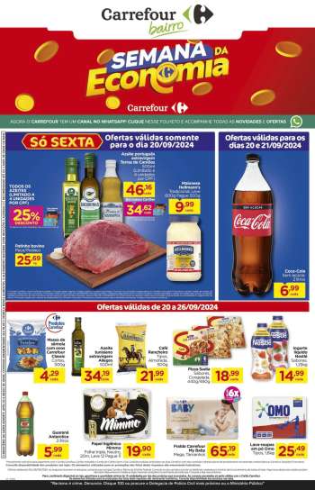 Folheto Carrefour Bairro - 20/09/2024 - 26/09/2024.