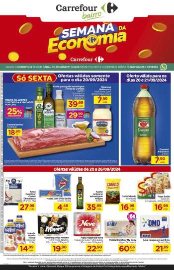 Folheto Carrefour Bairro - 20/09/2024 - 26/09/2024.