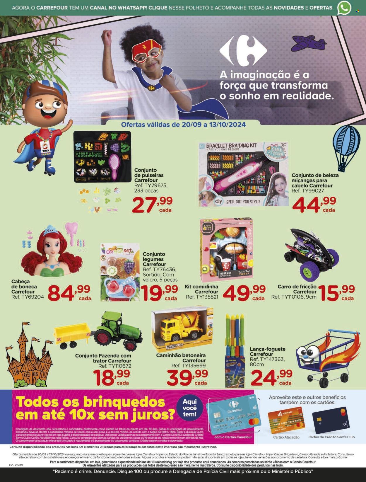 Folheto Carrefour Hiper - 20/09/2024 - 13/10/2024. Página 7