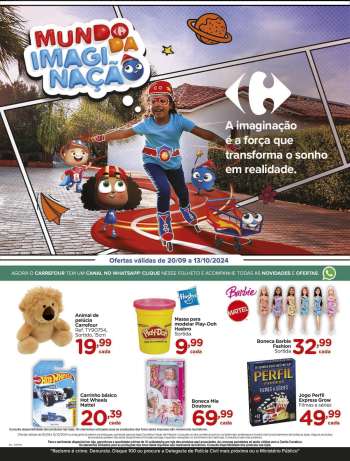 Folheto Carrefour Hiper - 20/09/2024 - 13/10/2024.