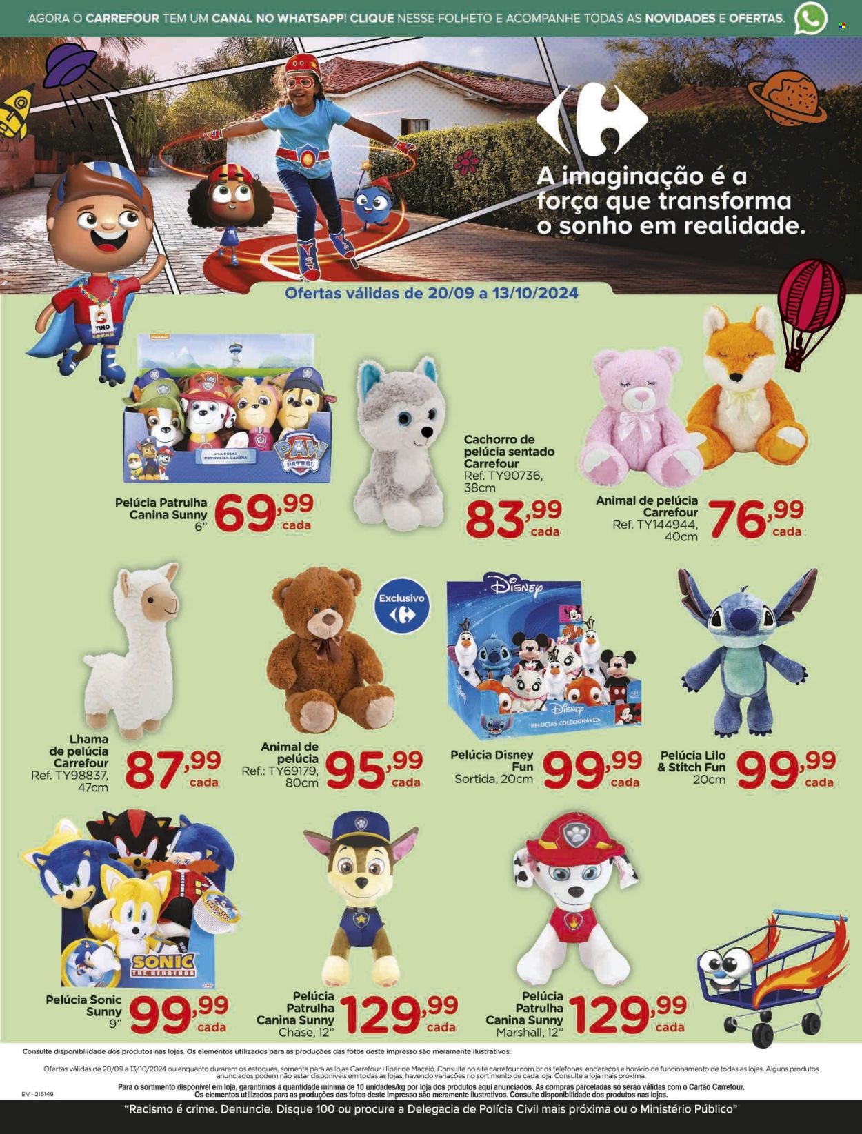 Folheto Carrefour Hiper - 20/09/2024 - 13/10/2024. Página 14