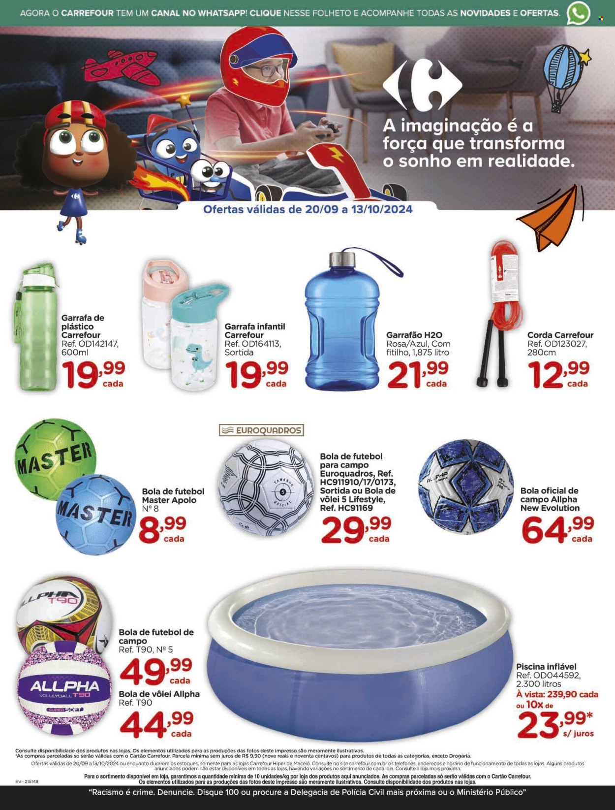 Folheto Carrefour Hiper - 20/09/2024 - 13/10/2024. Página 22