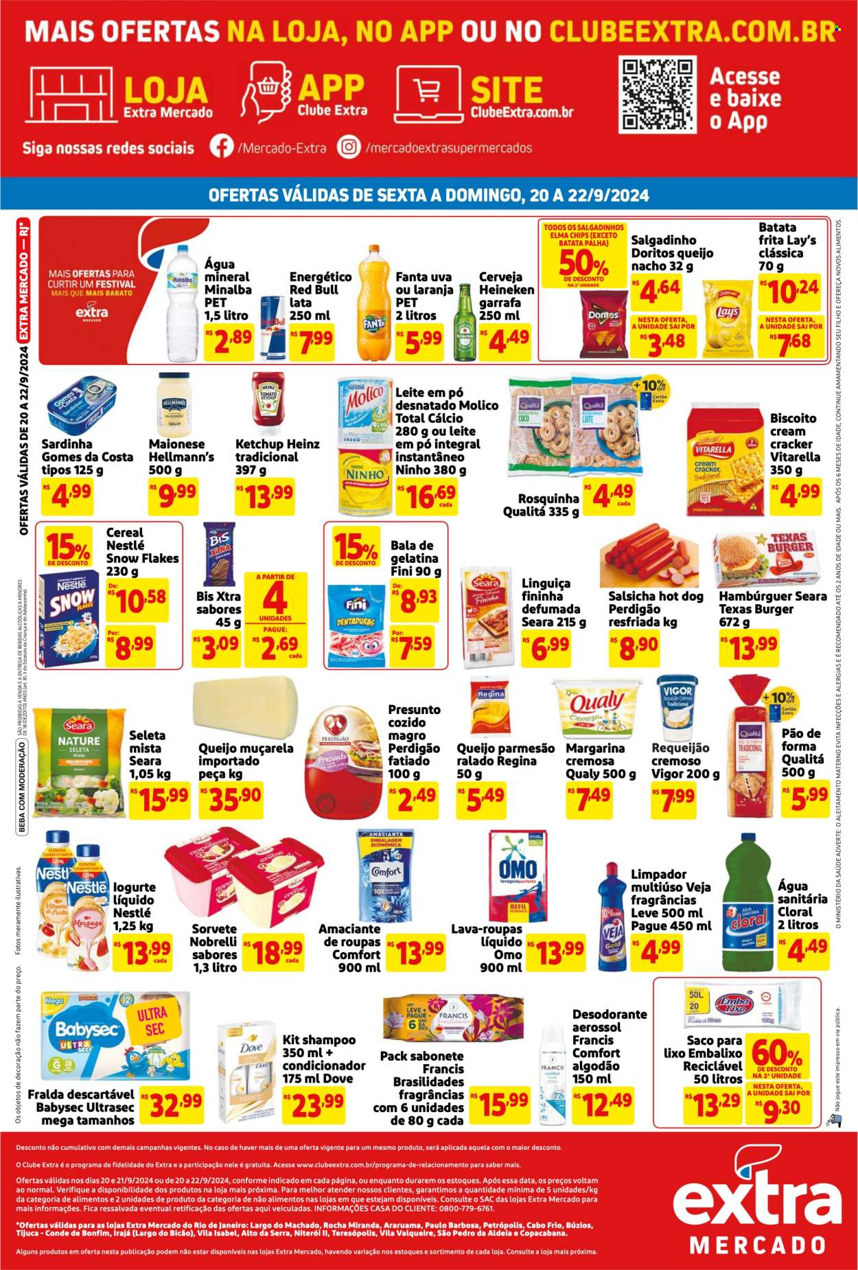 Folheto Mercado Extra - 20/09/2024 - 22/09/2024. Página 2
