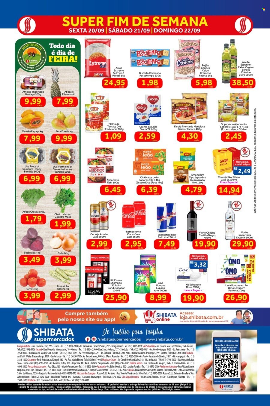 Folheto Shibata Supermercados - 20/09/2024 - 22/09/2024. Página 4