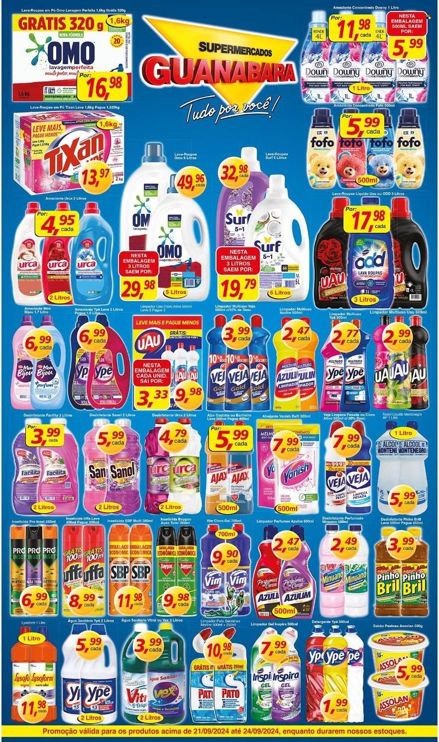 Folheto Supermercados Guanabara - 21/09/2024 - 24/09/2024. Página 6