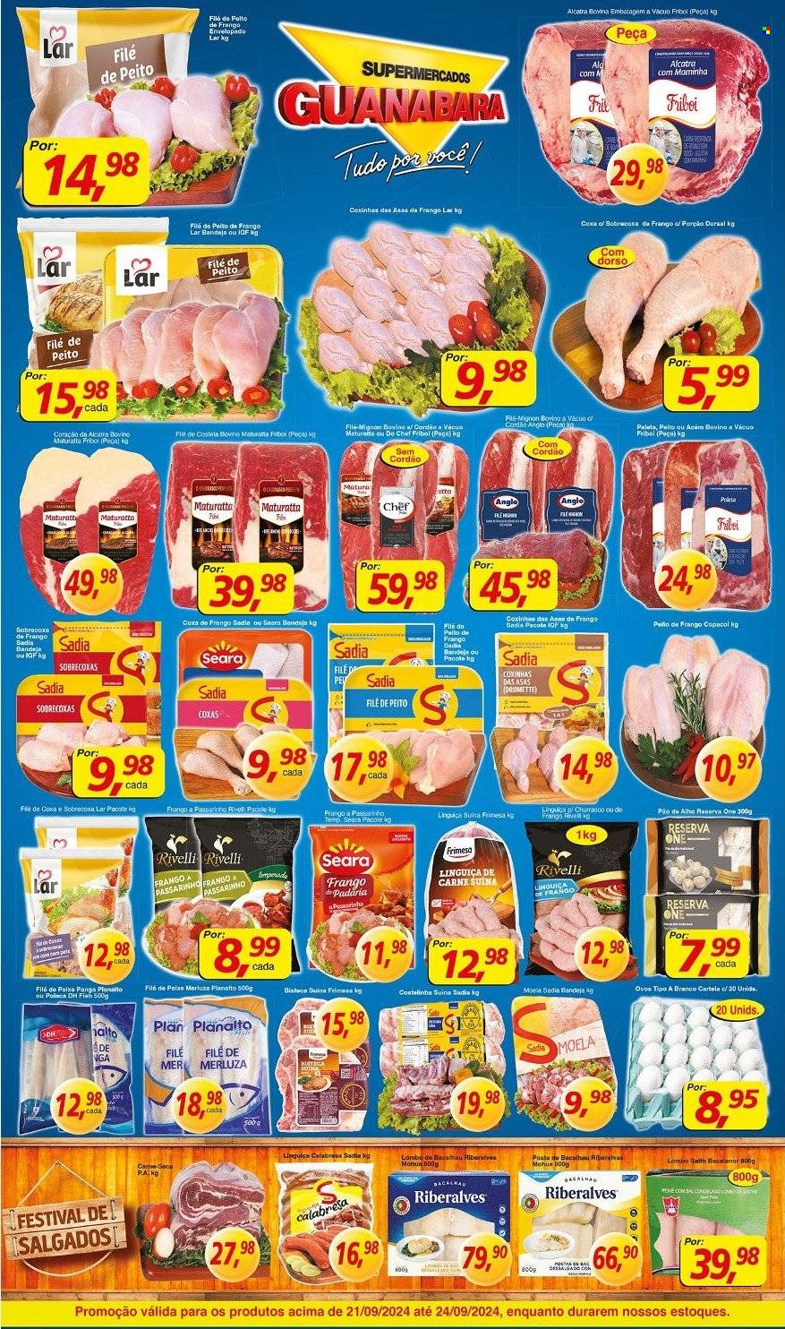 Folheto Supermercados Guanabara - 21/09/2024 - 24/09/2024. Página 9