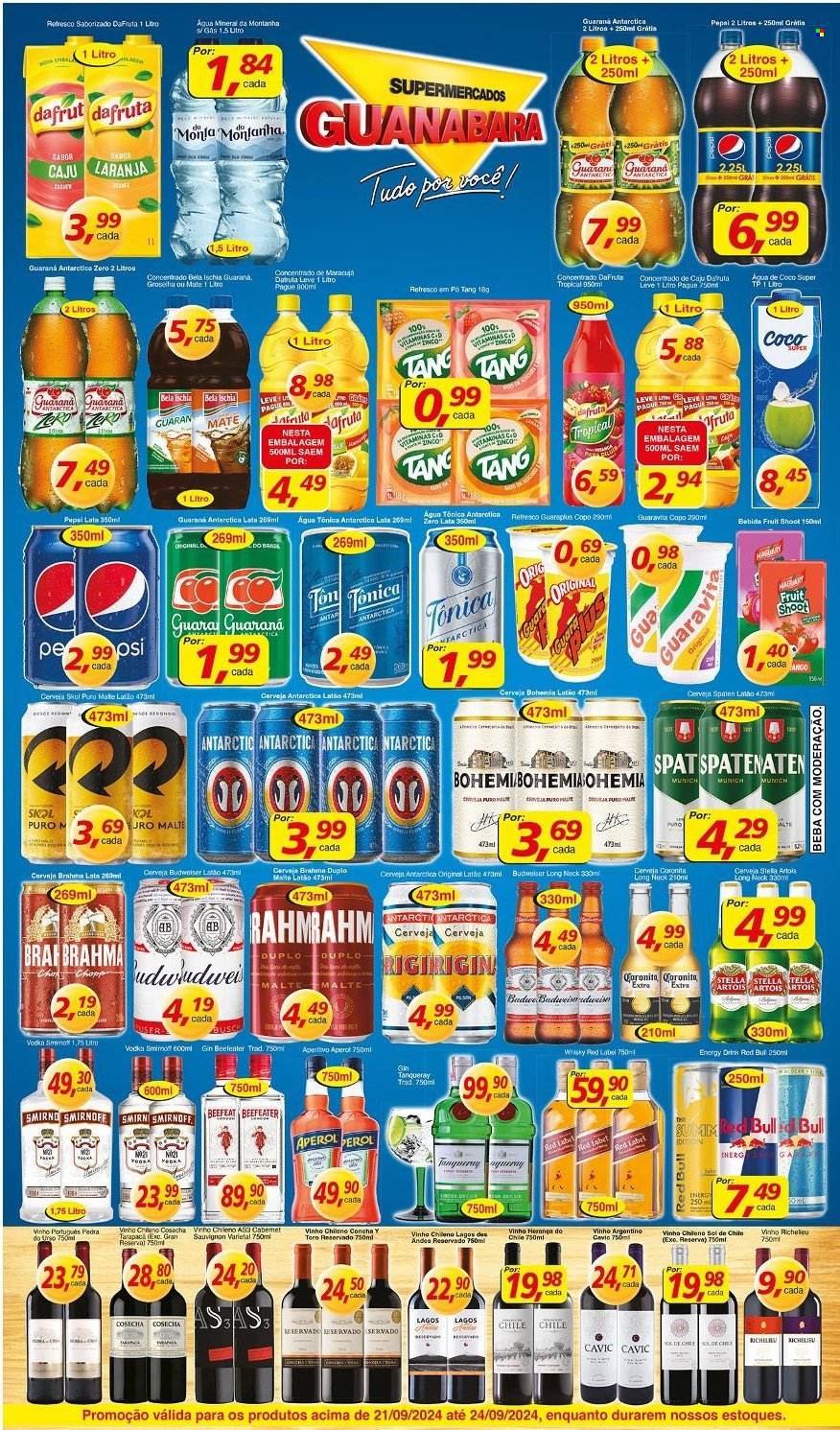 Folheto Supermercados Guanabara - 21/09/2024 - 24/09/2024. Página 10