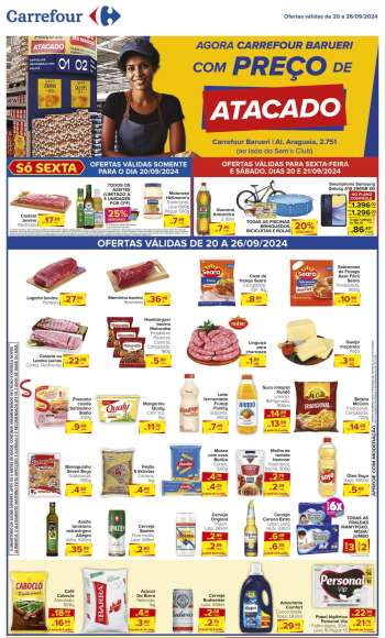 Folheto Carrefour Hiper - 20/09/2024 - 26/09/2024.