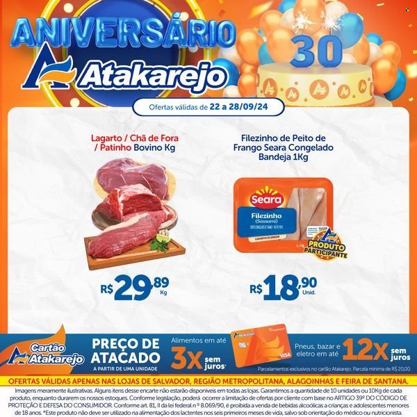 Folheto Atakadão Atakarejo - 22/09/2024 - 28/09/2024. Página 2