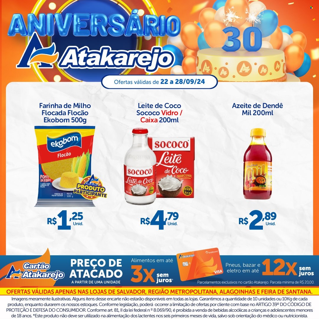 Folheto Atakadão Atakarejo - 22/09/2024 - 28/09/2024. Página 9
