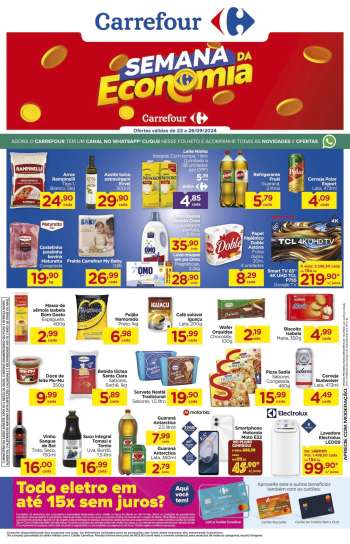 Folheto Carrefour Hiper - 23/09/2024 - 26/09/2024.
