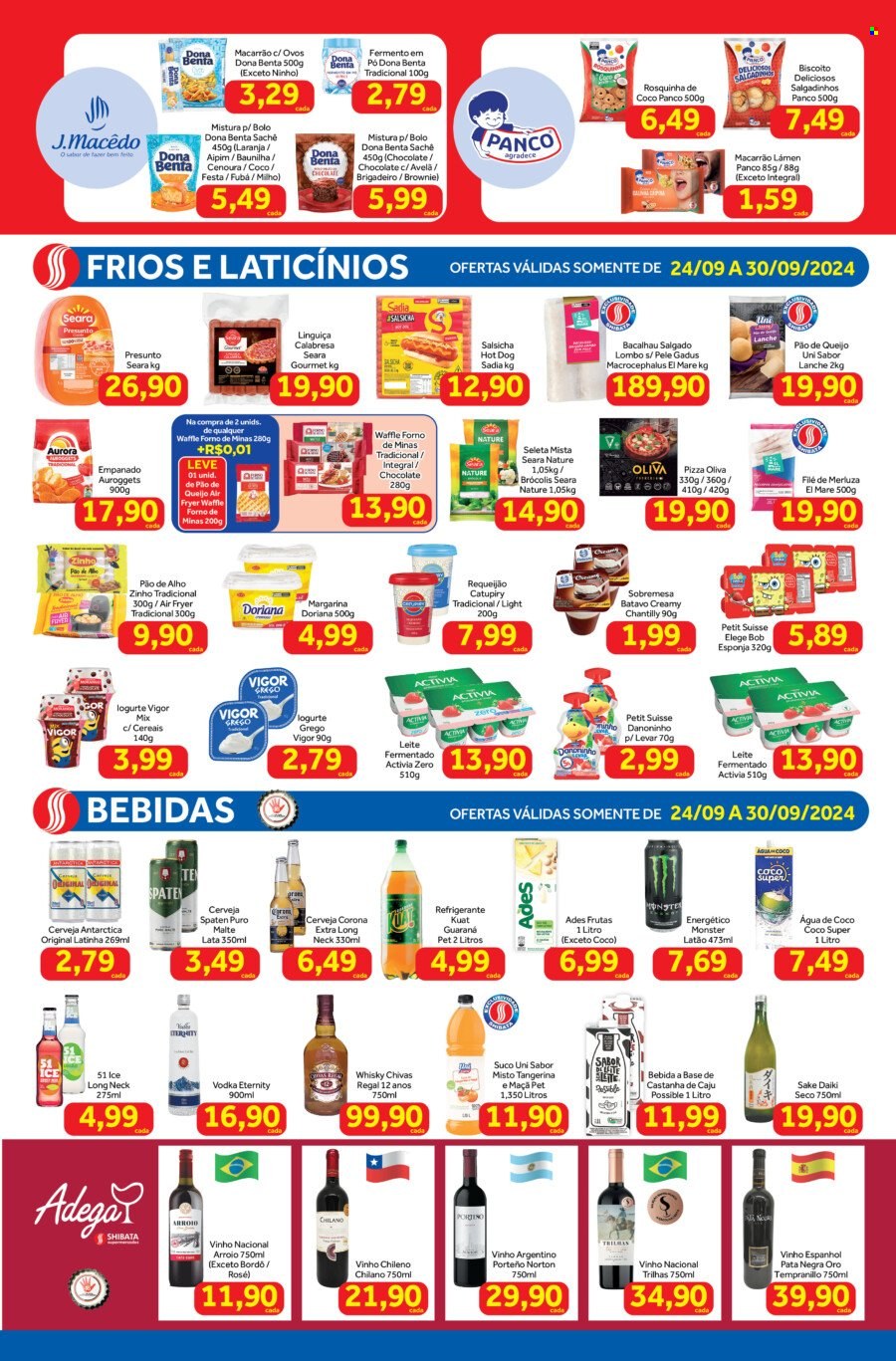 Folheto Shibata Supermercados - 24/09/2024 - 30/09/2024. Página 3
