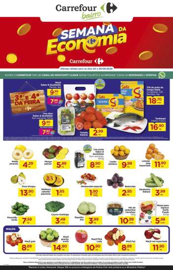 Folheto Carrefour Bairro - 24/09/2024 - 25/09/2024.