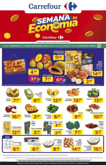 Folheto Carrefour Hiper - 24/09/2024 - 25/09/2024.