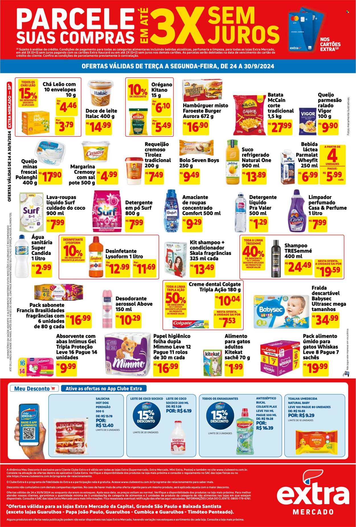 Folheto Mercado Extra - 24/09/2024 - 30/09/2024. Página 2