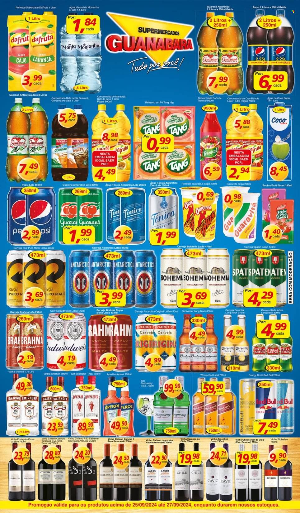 Folheto Supermercados Guanabara - 25/09/2024 - 27/09/2024. Página 10