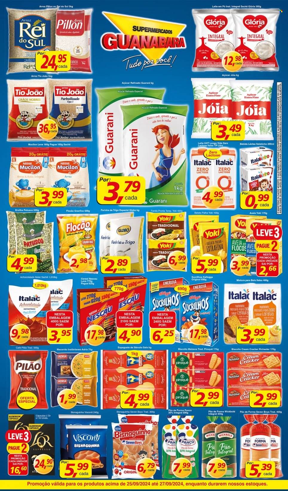 Folheto Supermercados Guanabara - 25/09/2024 - 27/09/2024. Página 11