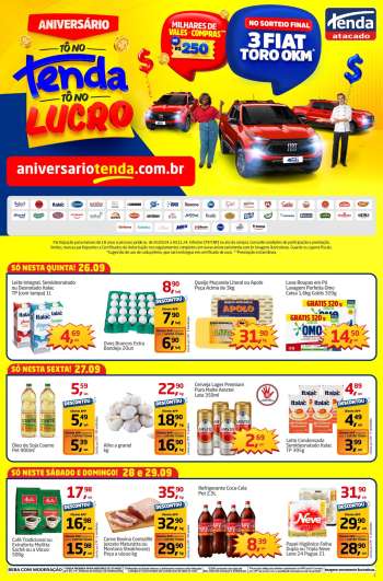 Folheto Tenda Atacado - 26/09/2024 - 29/09/2024.