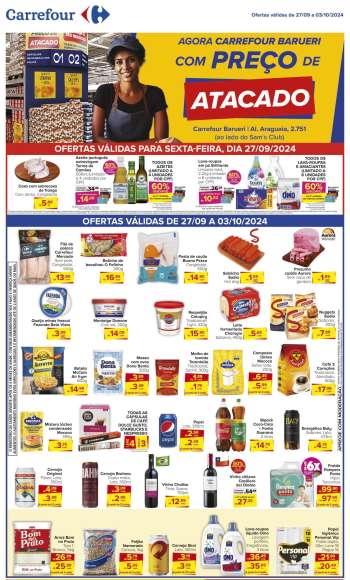 Folheto Carrefour Hiper - 27/09/2024 - 03/10/2024.
